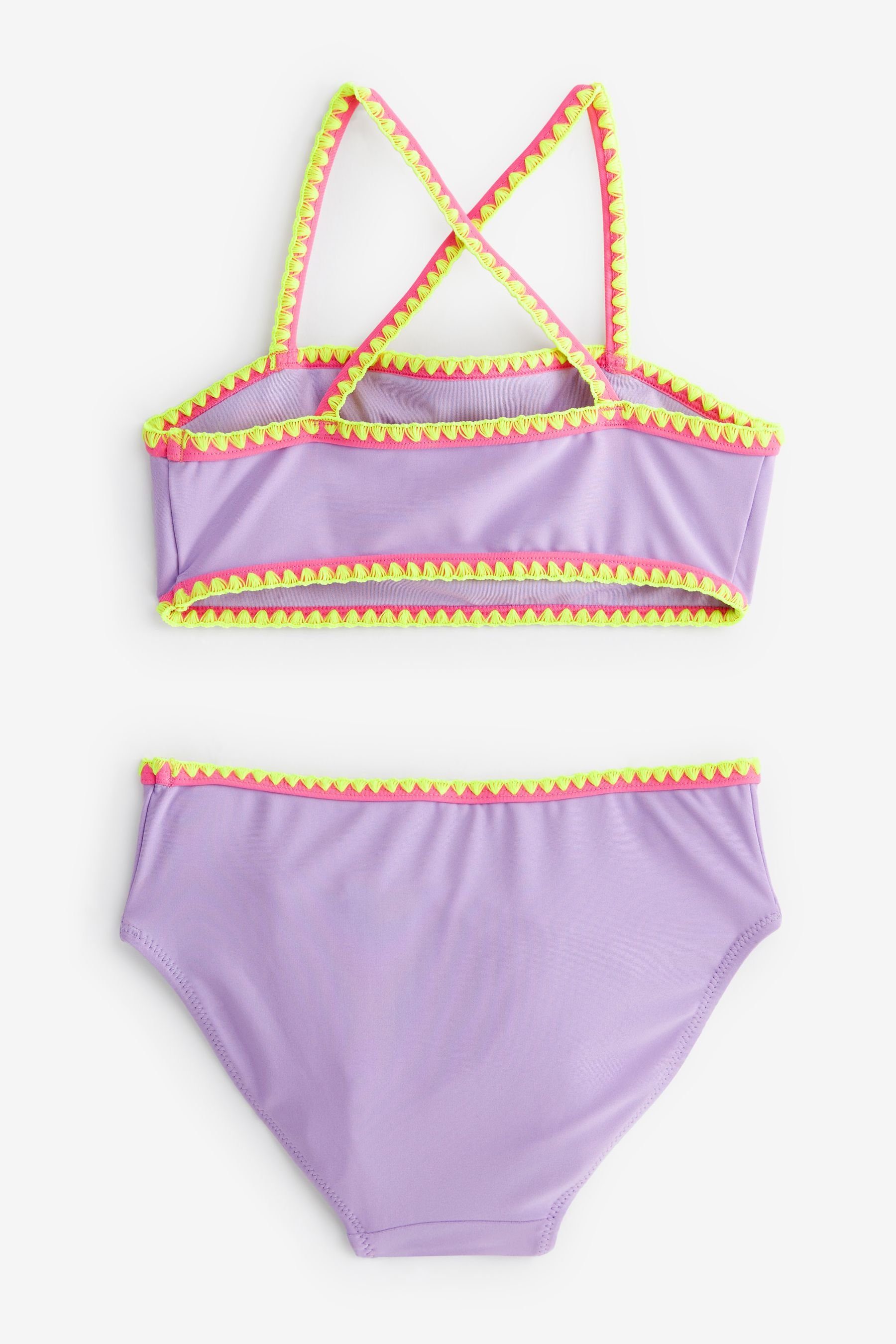Next Bustier-Bikini Bikini mit Stickerei (2-St)