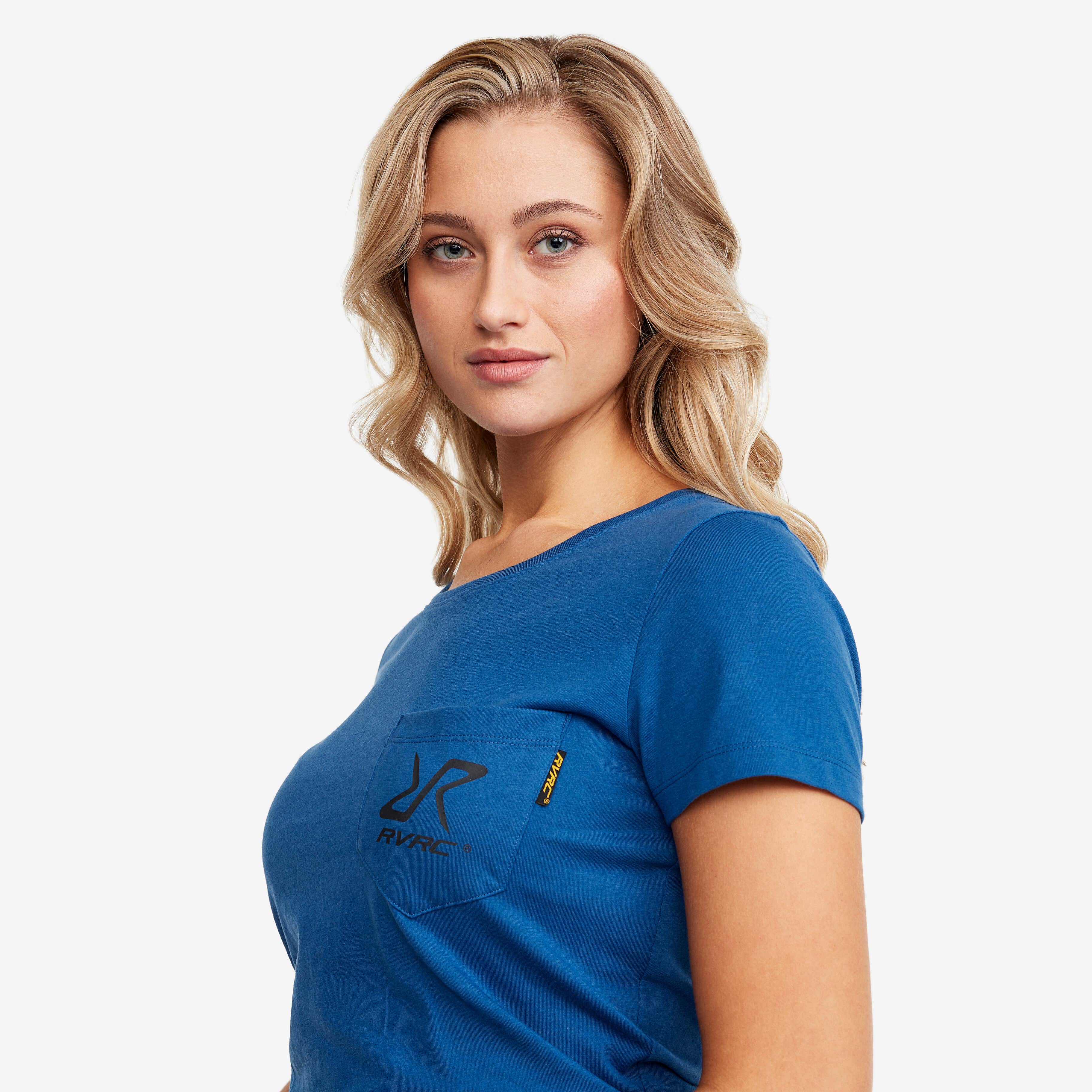 Fat Graphic Tee Femme True Blue