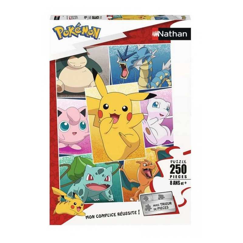 Puzzle types de Pokemon 250 pièces