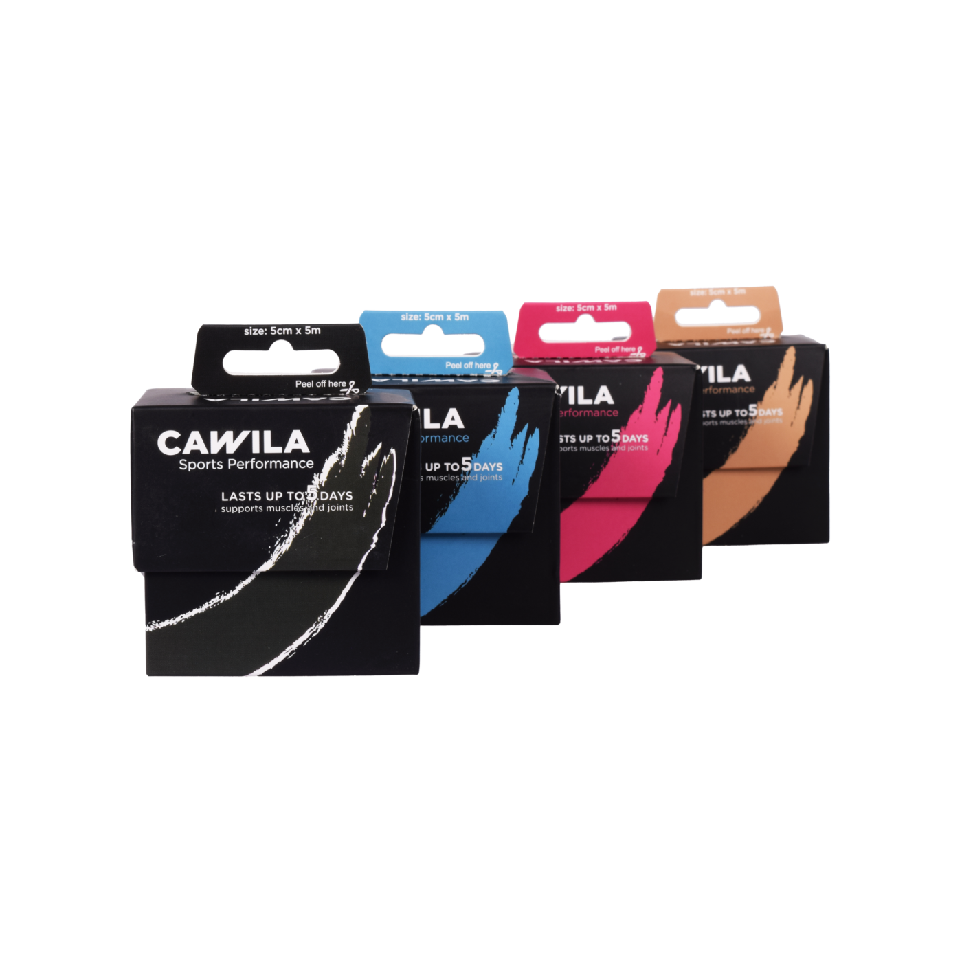 Cawila SPORTSCARE Kinesiology Tape | 5,0cm x 5m | Beige