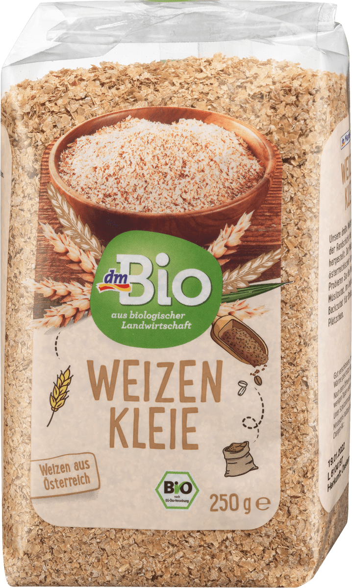 Getreide, Weizenkleie, 250 g