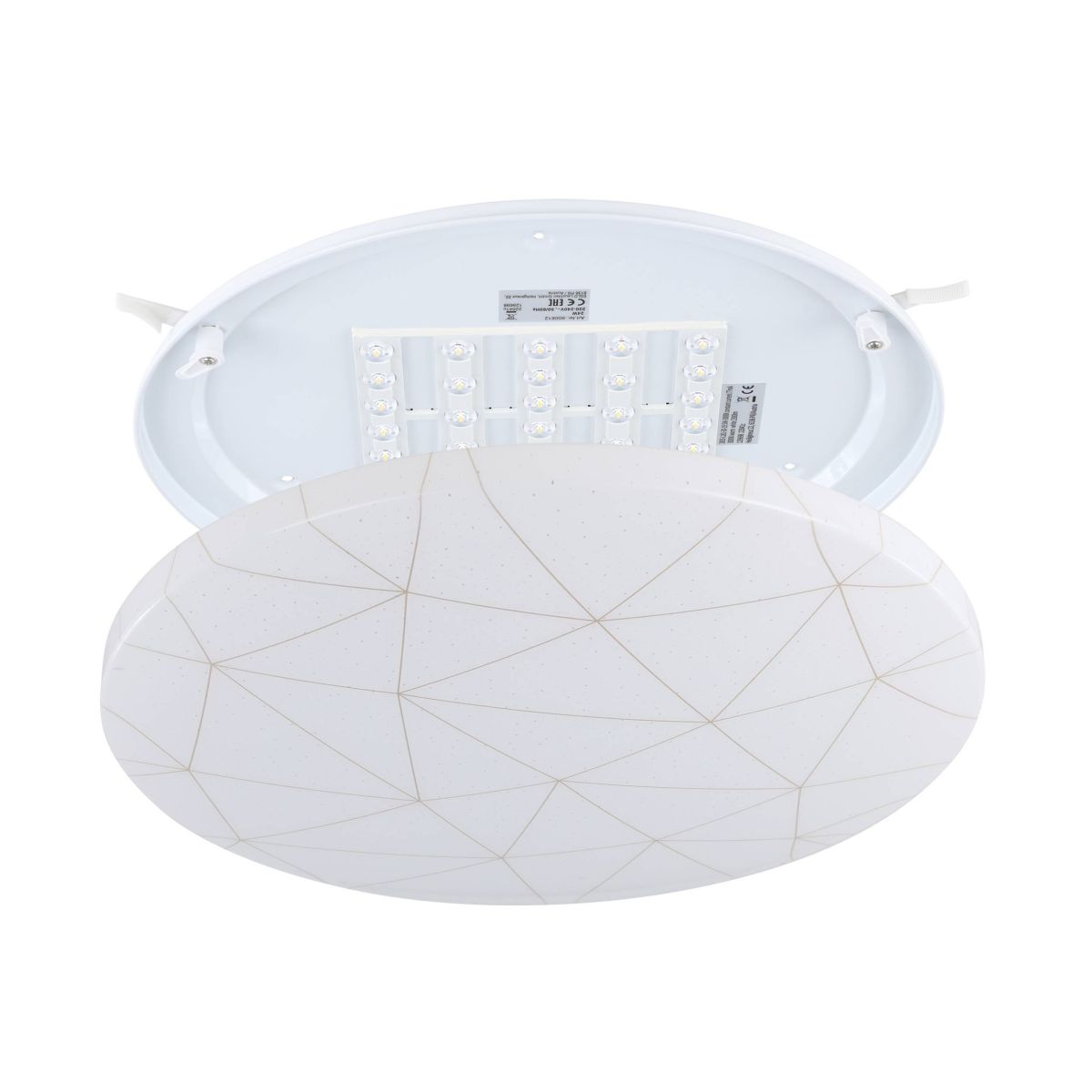 EGLO LED Deckenleuchte Rende Weiß Ø 38 cm
