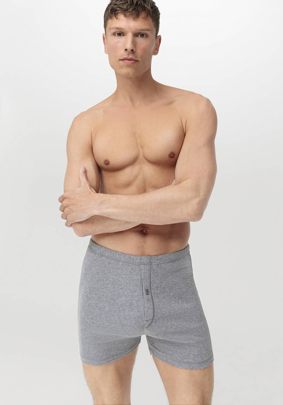 Boxershorts aus reiner Bio-Baumwolle, 2er-Pack
