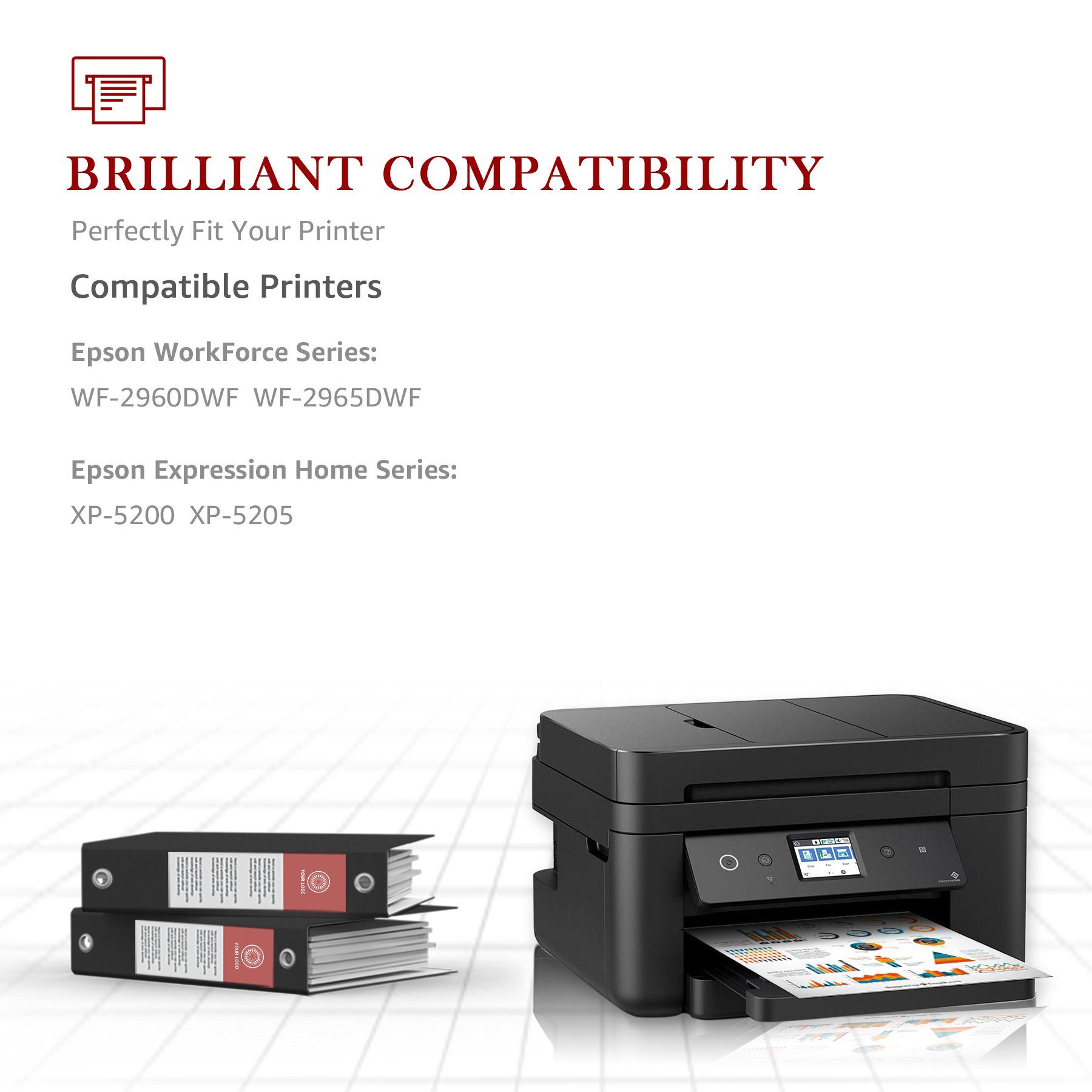 Toner Kingdom 8er 503 Multipack für Epson 503XL Druckerpatronen Tintenpatrone (WorkForce WF-2960DWF WF-2965DWF, Expression Home XP-5200 XP-5205)