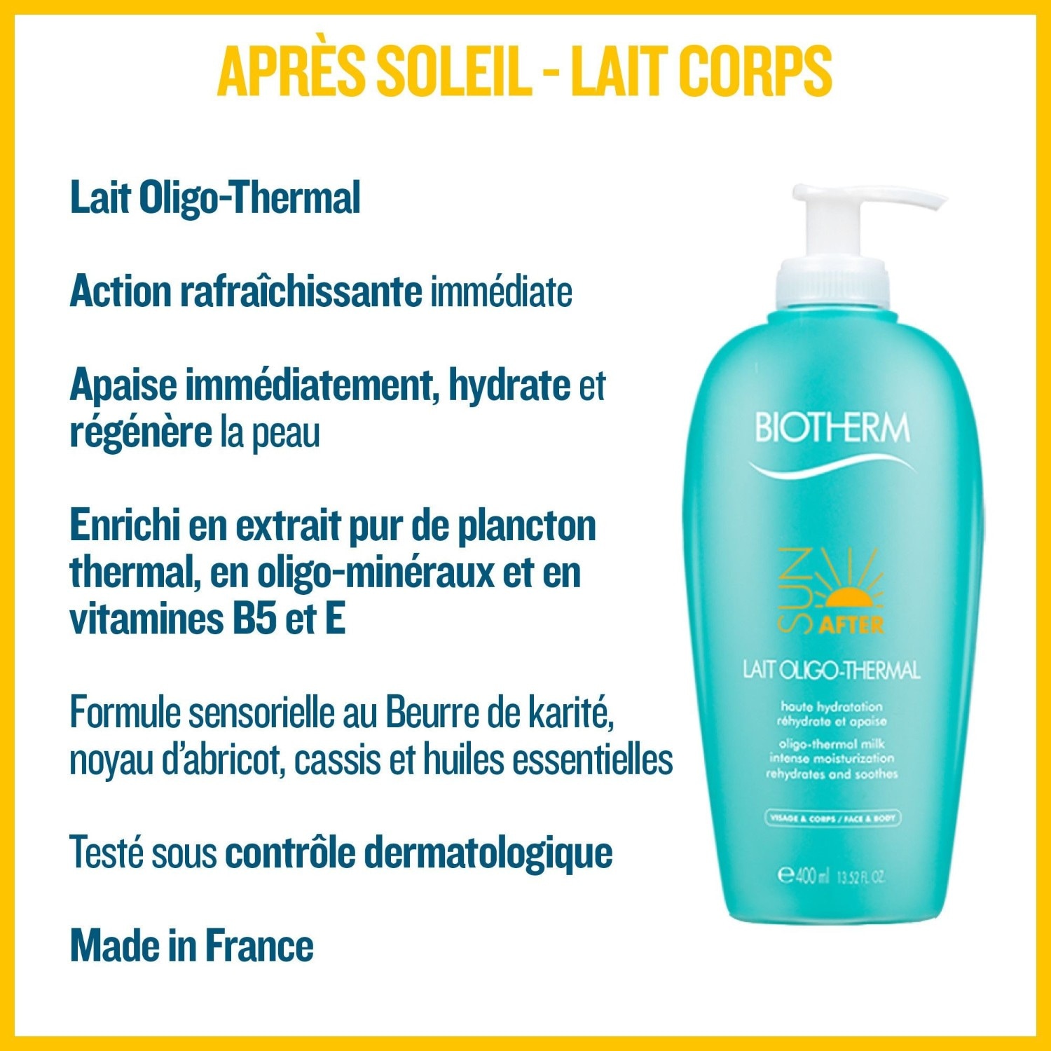 Biotherm High Hydration Oligo-Thermal After-Sun Lotion