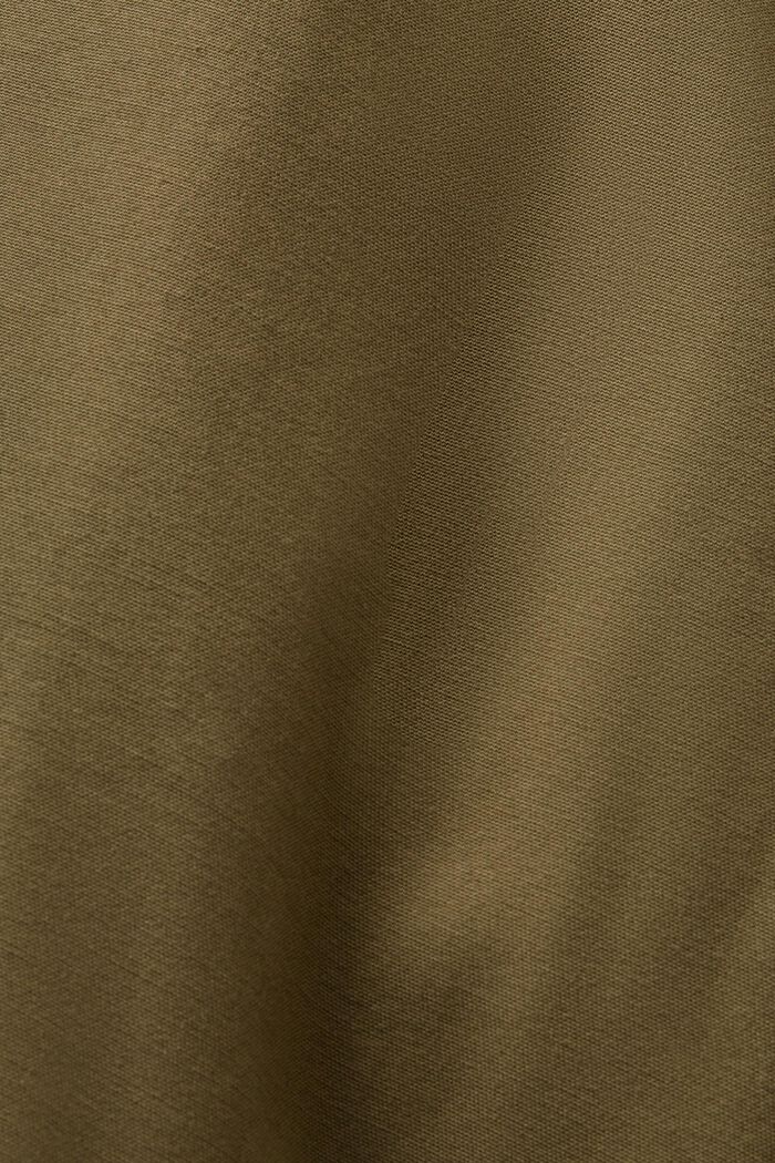 Wattierte Bomberjacke aus Fleece