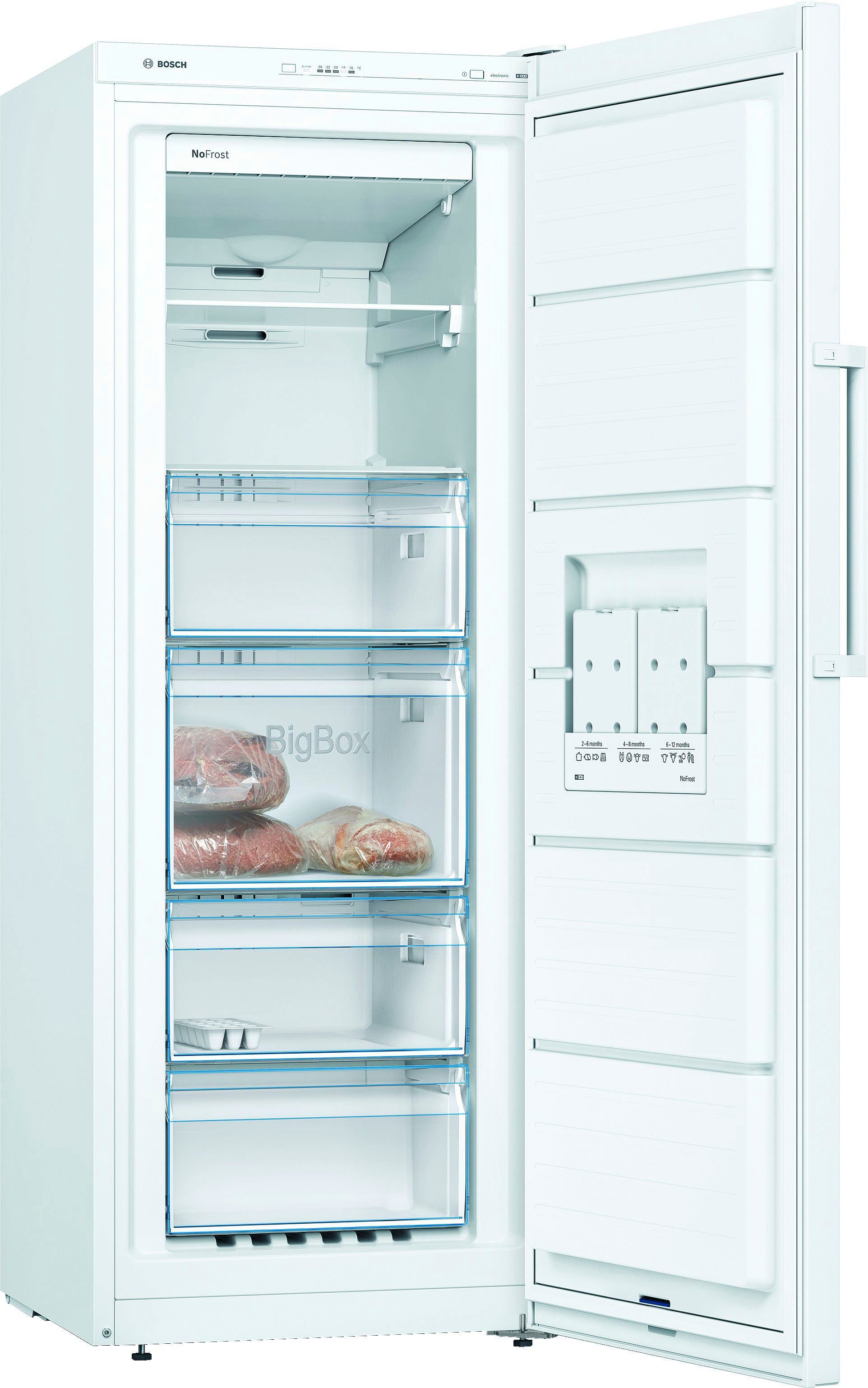 BOSCH Gefrierschrank 4 GSN29VWEP, 161 cm hoch, 60 cm breit