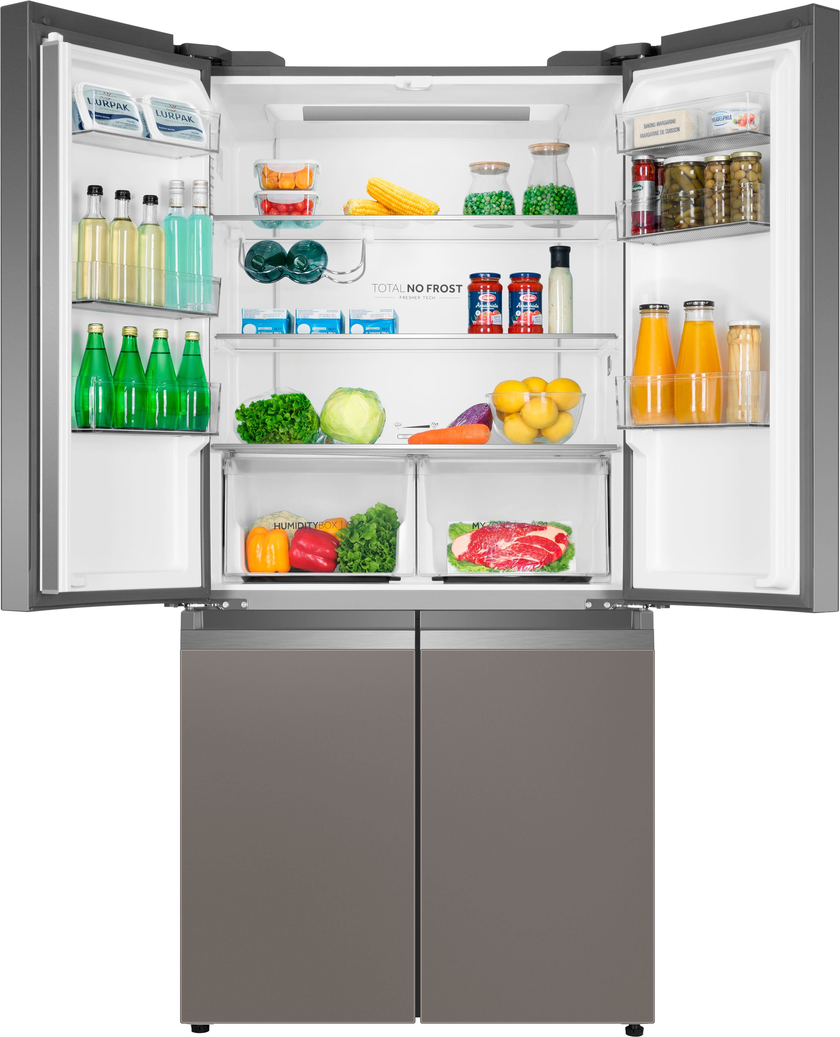 Haier Side-by-Side Cube HTF-540DGG7, 190,5 cm hoch, 90,5 cm breit