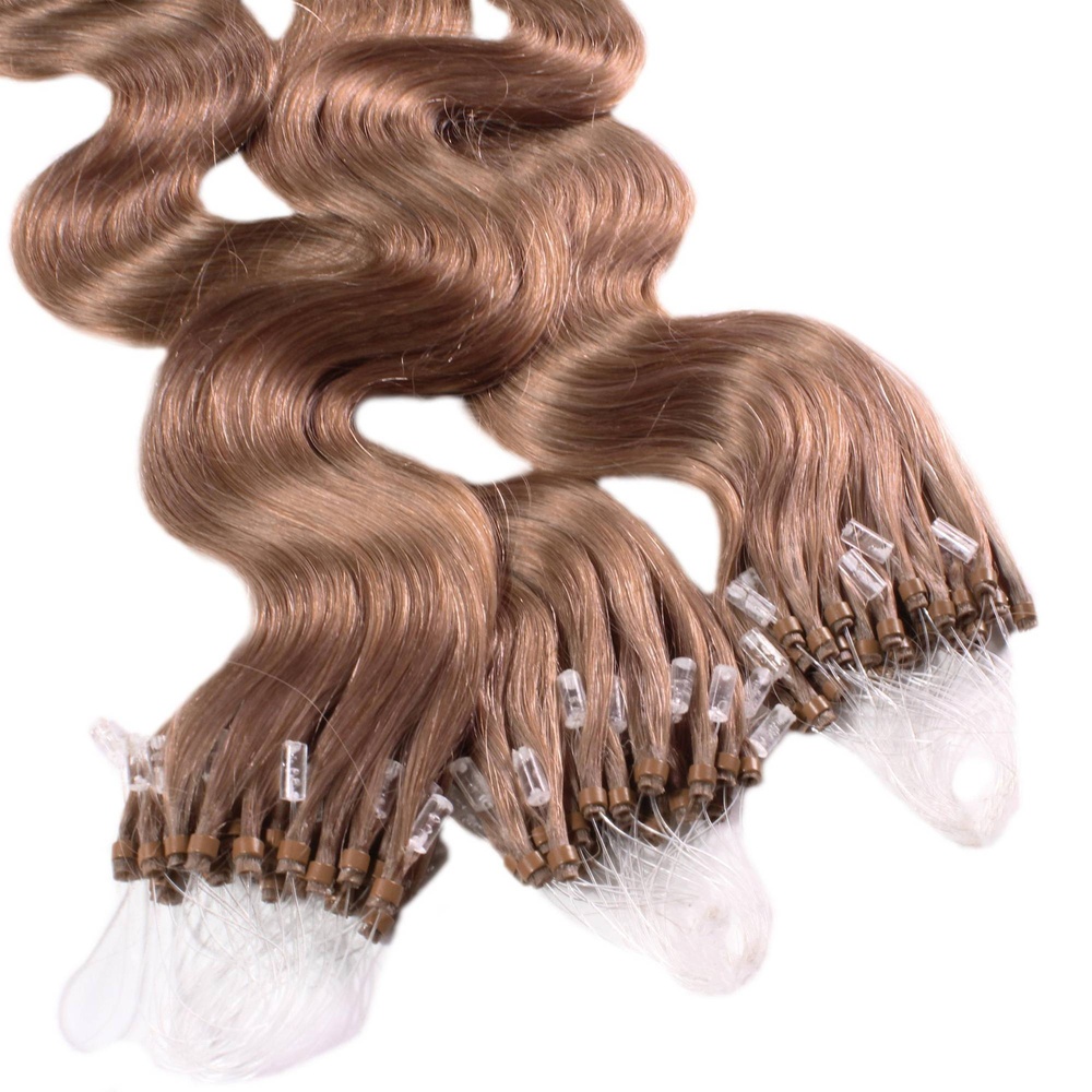 hair2heart Extensions à froid cheveux naturels #10 blond balayage 0.5g extensions