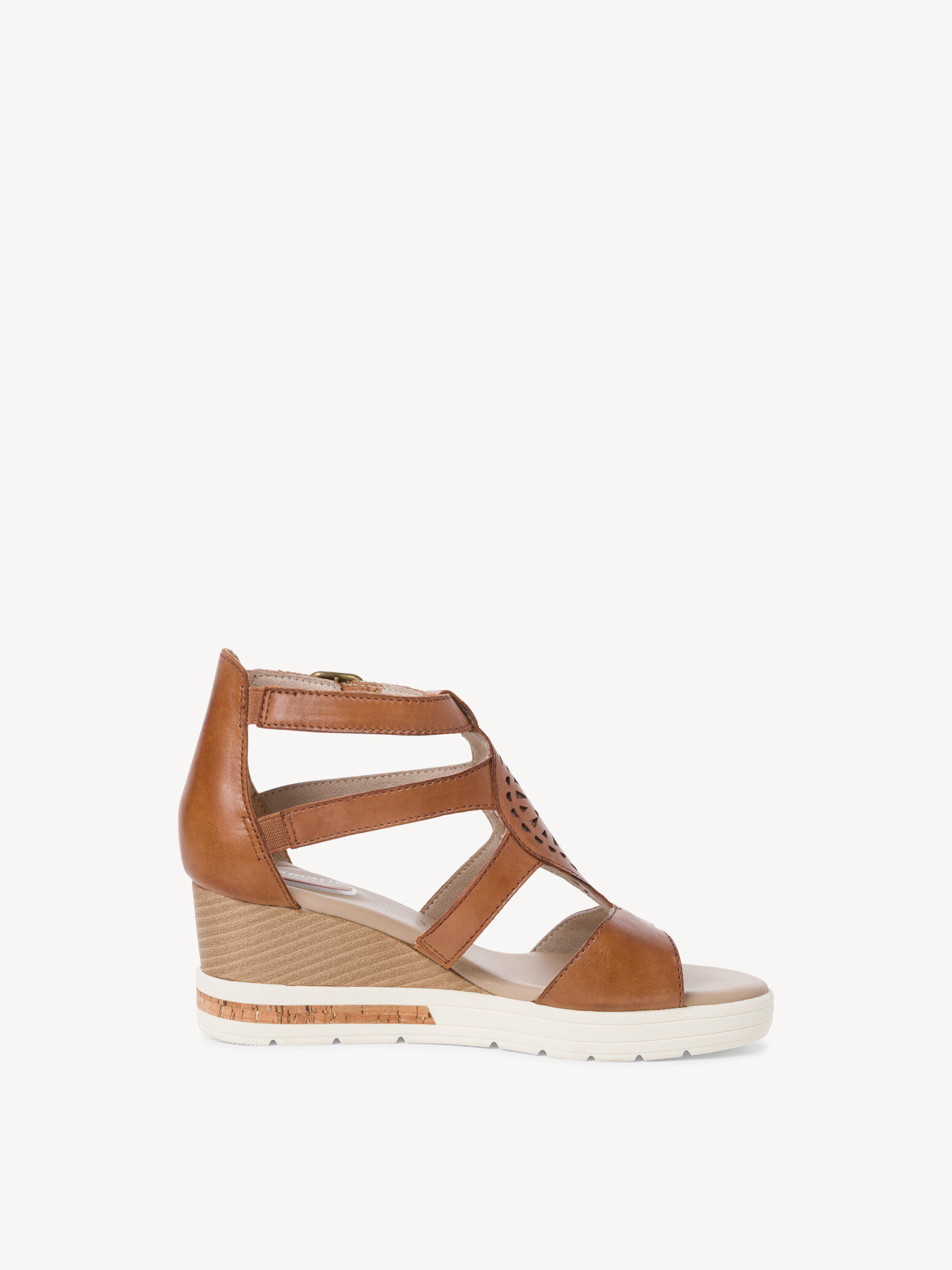 Sandale en cuir - marron