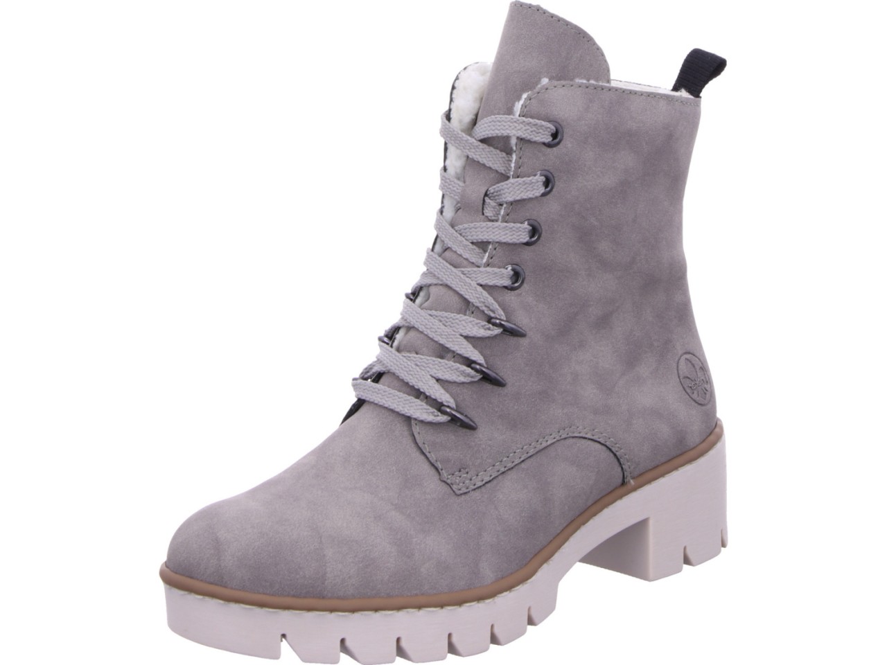 RIEKER Winterstiefel grau