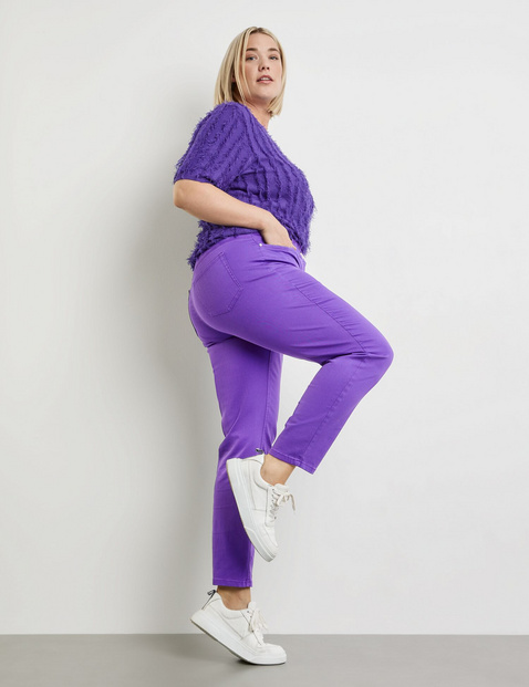 5-Pocket-Jeans aus Coloured Denim Betty
