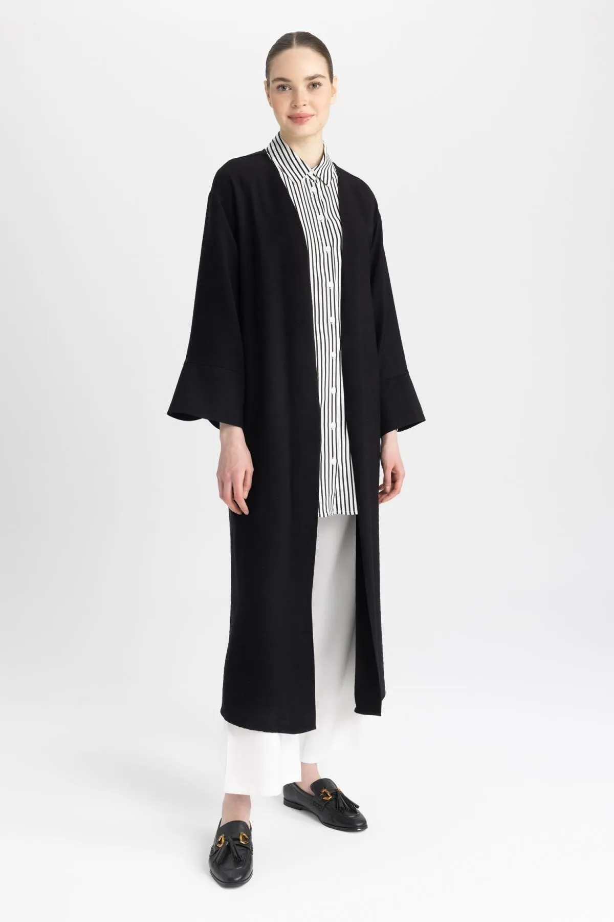 DeFacto  Relax Fit Langarm-Kimono A5570ax23sm