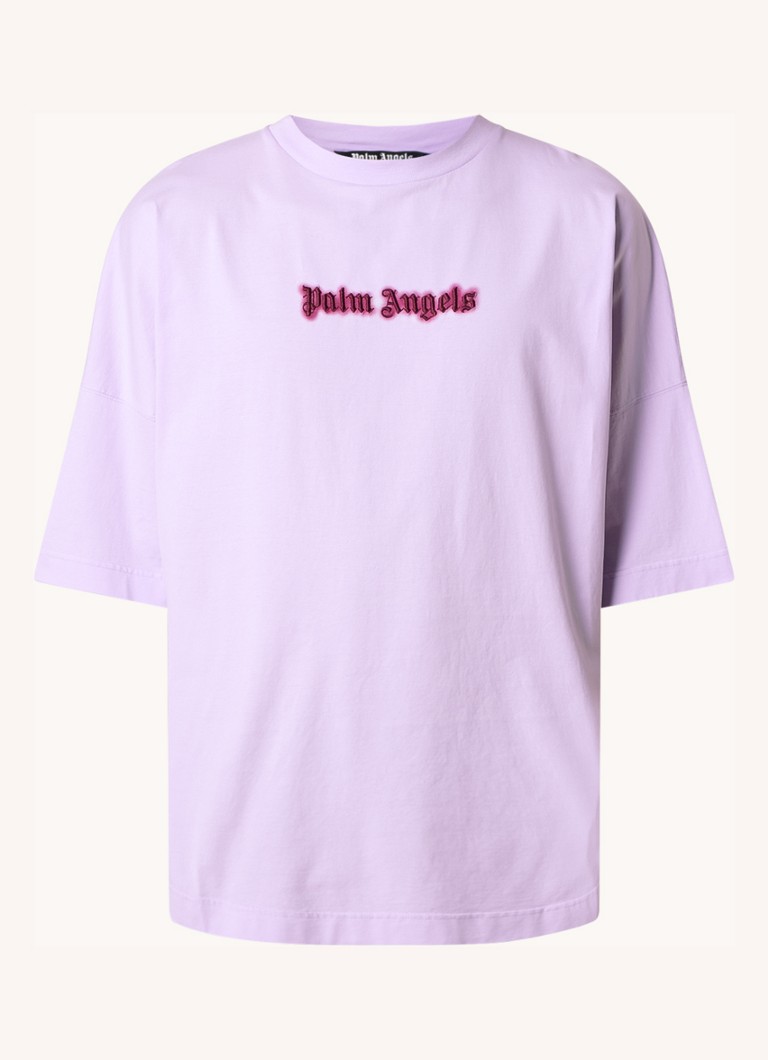 Palm Angels T-shirt with logo embroidery