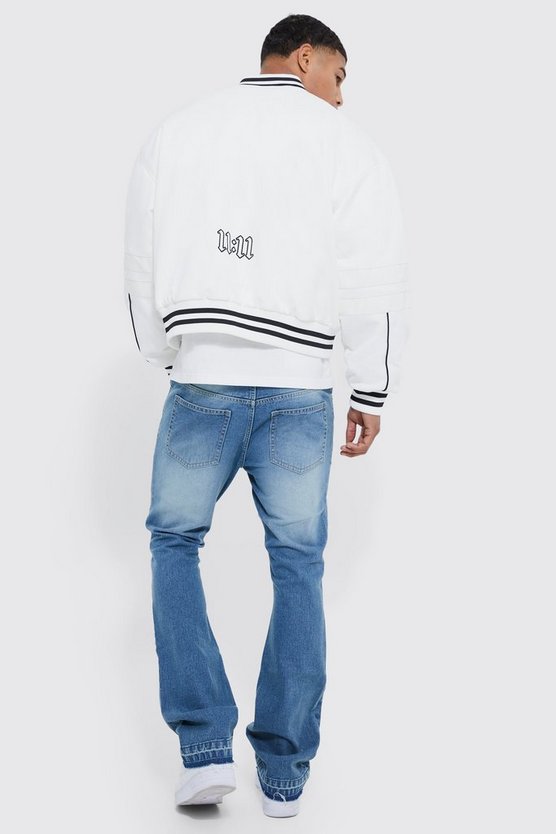 Slim-Fit Schlagjeans