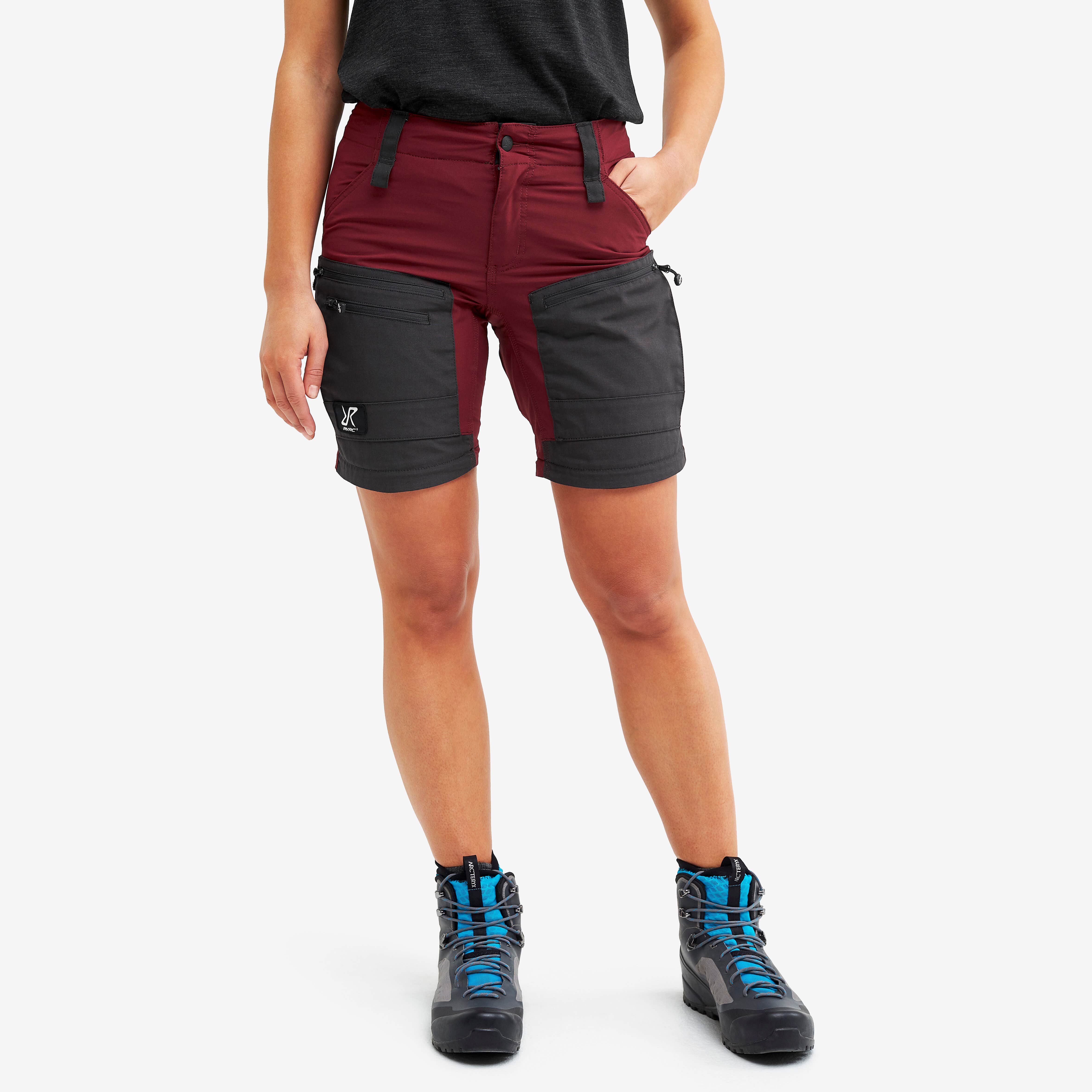 RVRC GP Pro Zip-off Pants Femme Bison Red