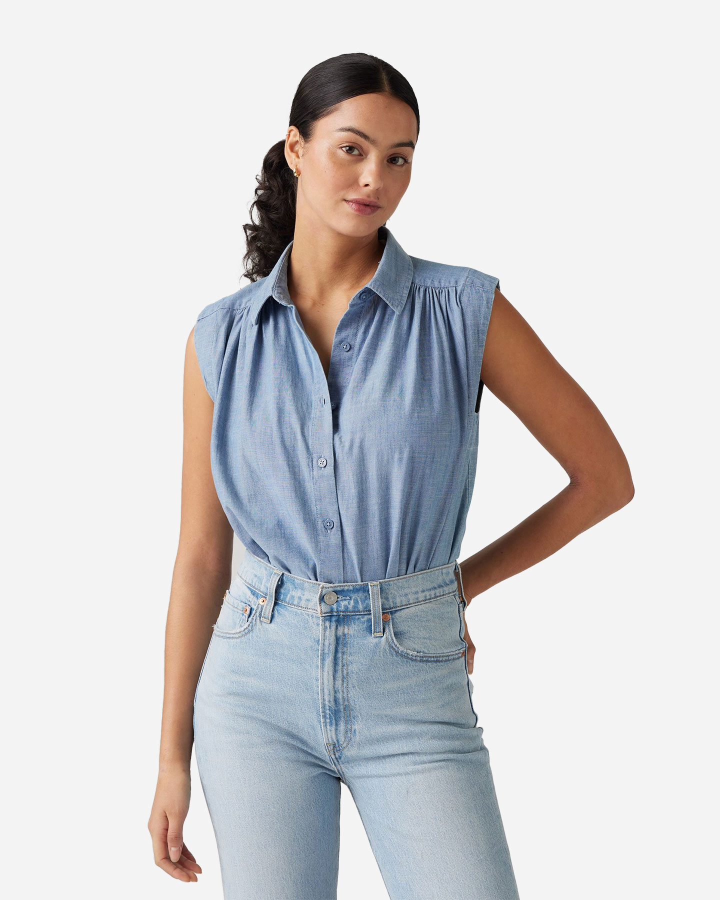 Camicia Levi's Chambry Denim W 001SR-0000