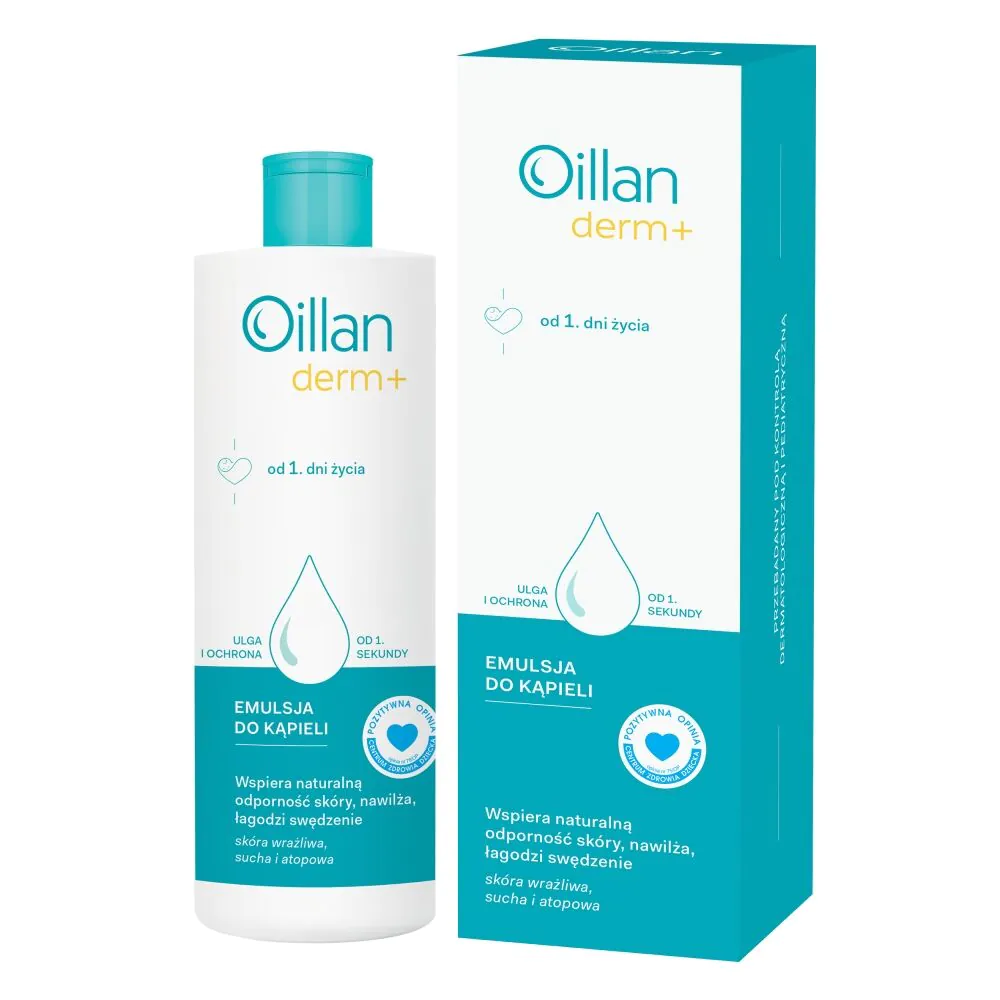 Λιπαντικό γαλάκτωμα μπάνιου Oillan Derm+