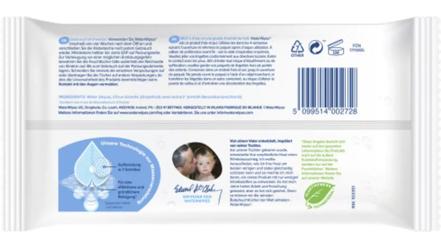 Water Wipes Babyfeuchttücher