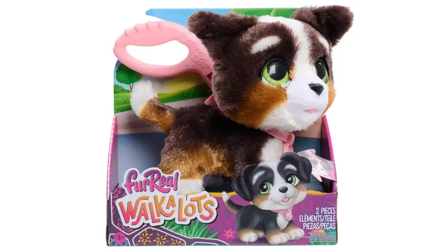 furReal Walk-A-Lots Bernedoodl Interaktives Spielzeug