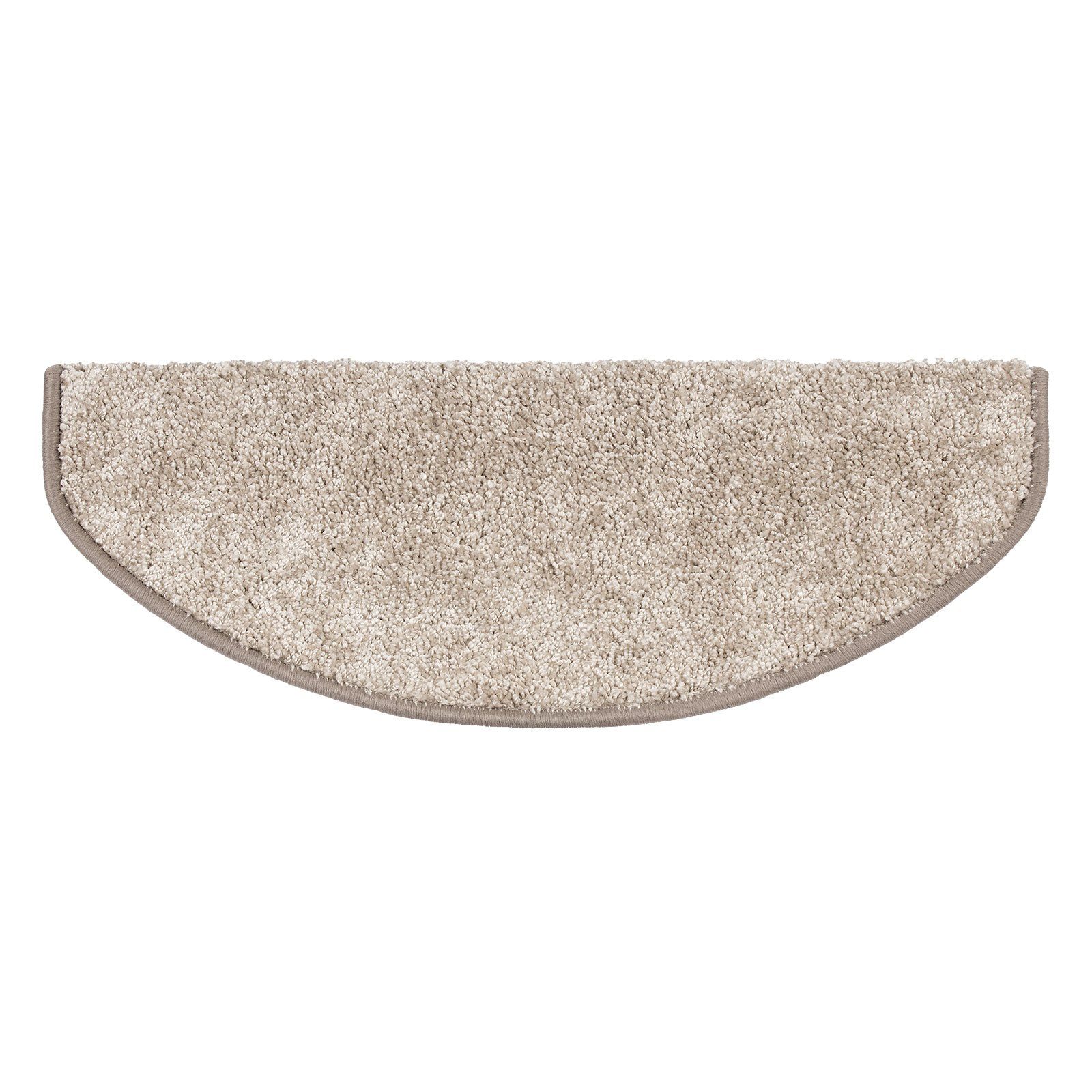 Stufenmatte Jakarta, Treppenschutz, Stufenschoner, viele Farben, Karat, Halbrund, Höhe: 10 mm, 100% Polypropylen