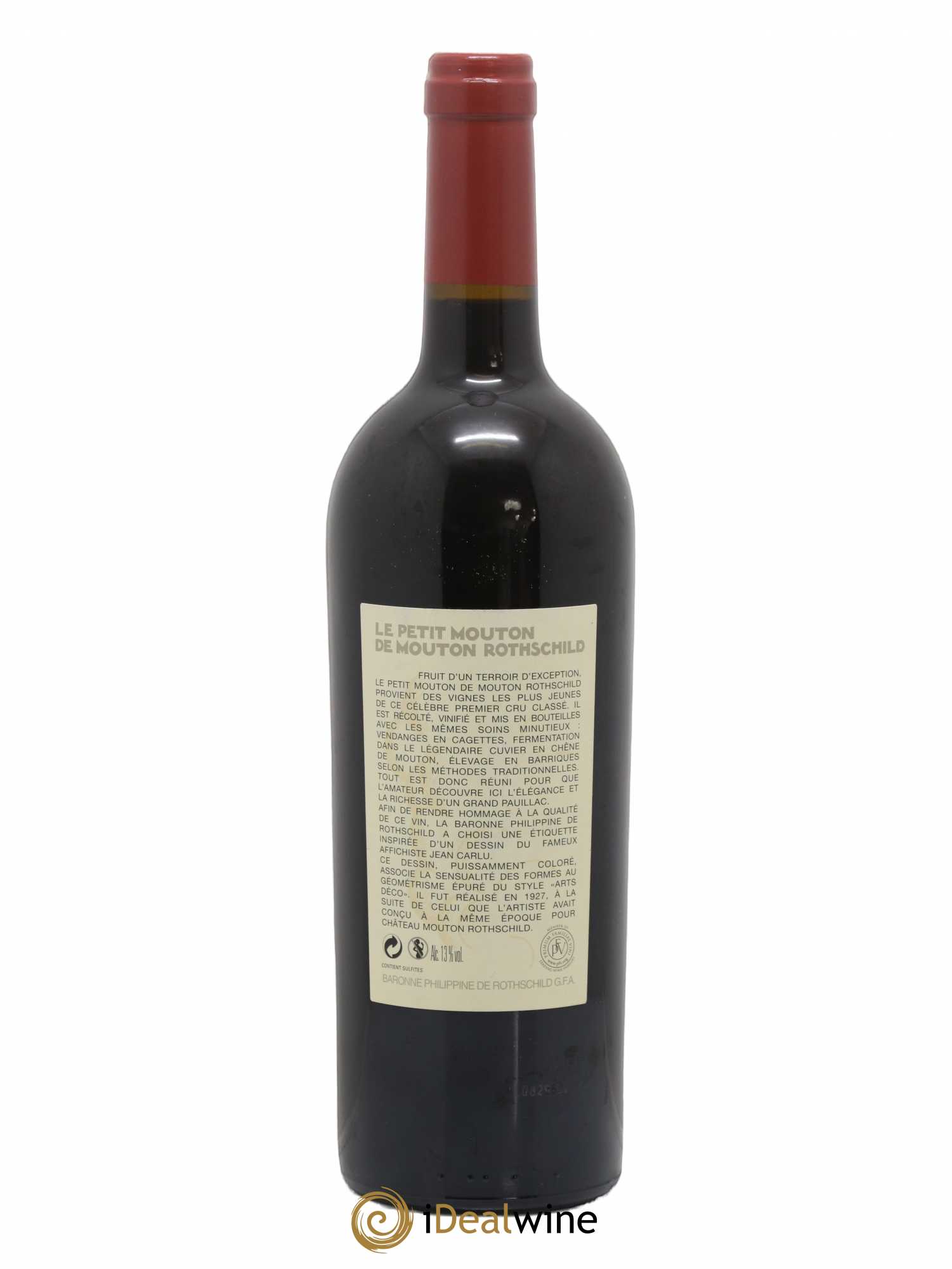 Petit Mouton Second Vin  2012 - Lot de 1 Bouteille