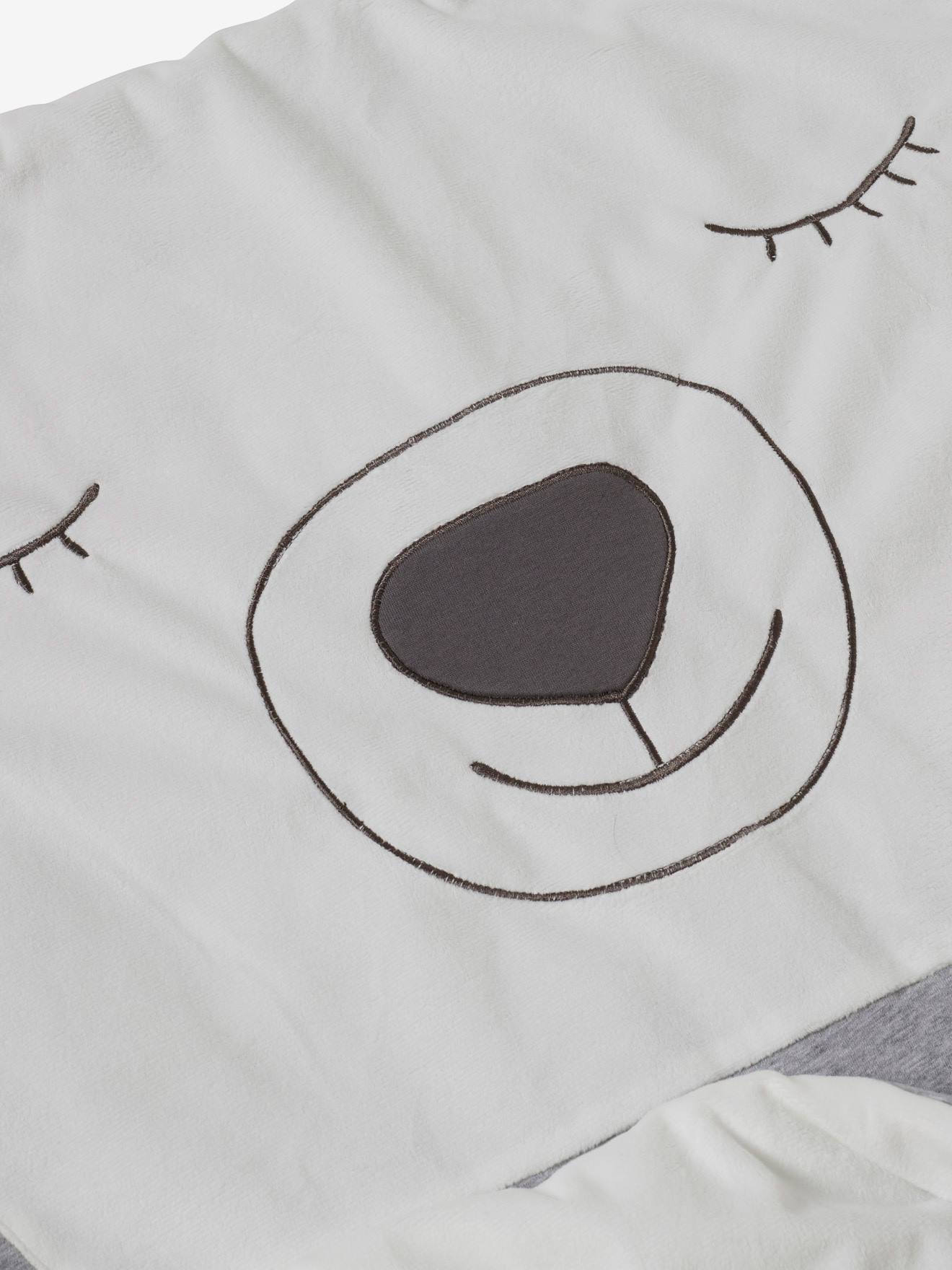 Vertbaudet Kinder Schlafsack TEDDY Oeko-Tex - hellgrau