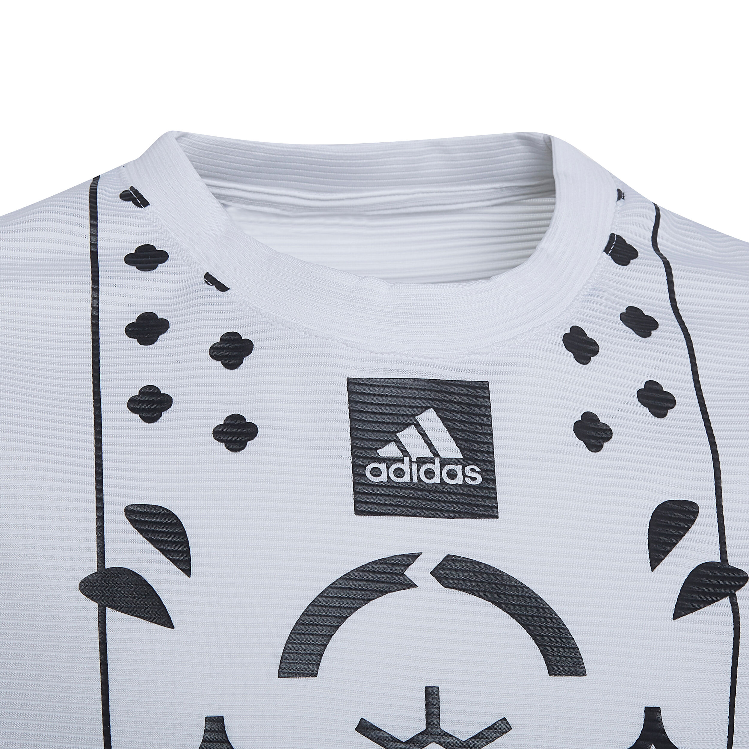 Q2 T-Shirt Jungen - Weiß, Schwarz
