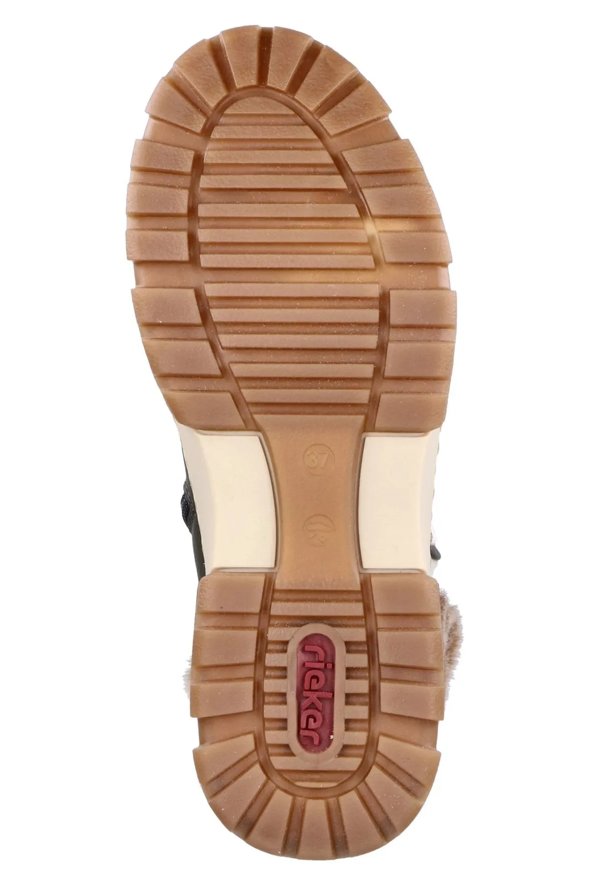 Rieker  Stiefelette - Grün - Flacher Absatz