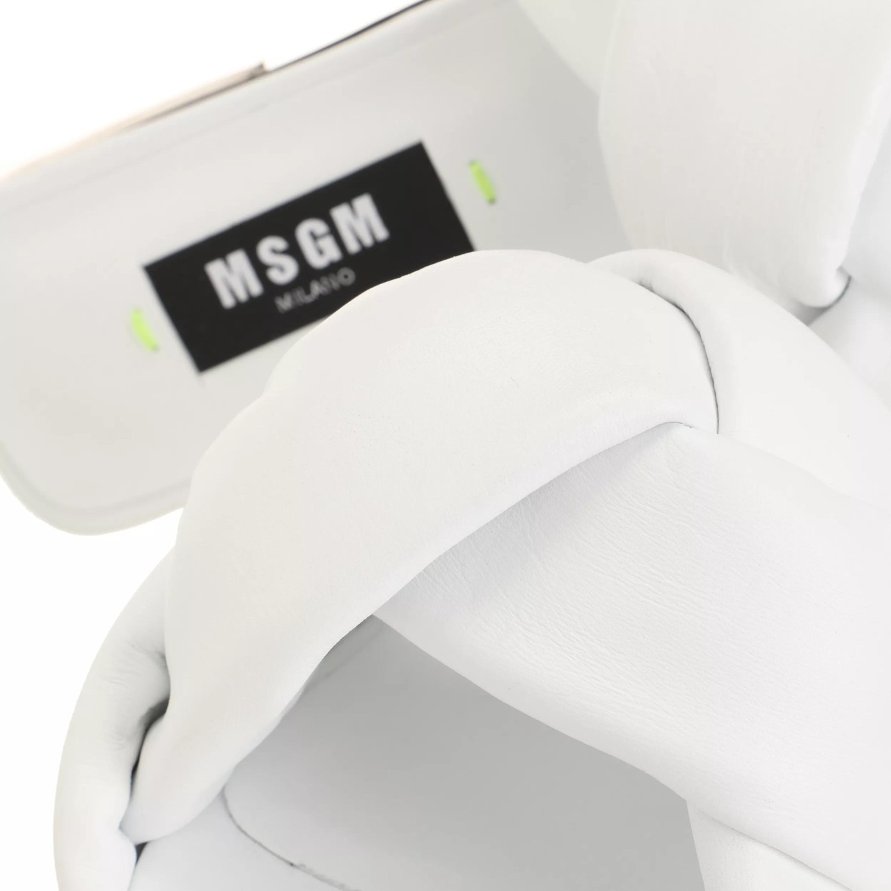 MSGM Pantoletten weiss Slide