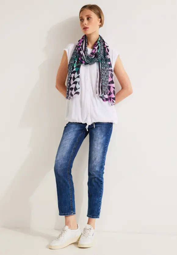 Street One Multicolor Print Schal