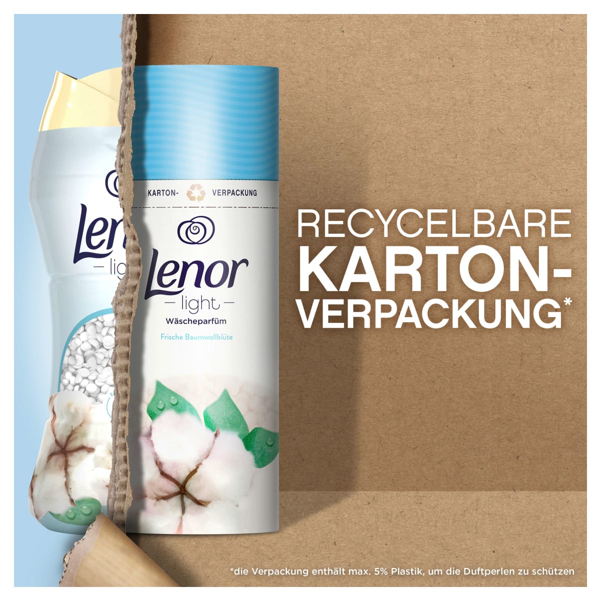 Wäscheparfüm Light Frische Baumwollblüte, 160 g