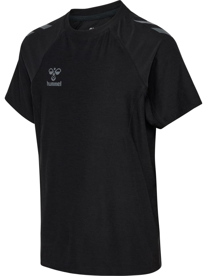 Hummel Hummel T-Shirt Hmlcima Kinder in BLACK MELANGE günstig kaufen