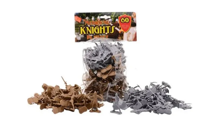 60 RITTERFIGUREN IM BEUTEL JOHNTOY 26893