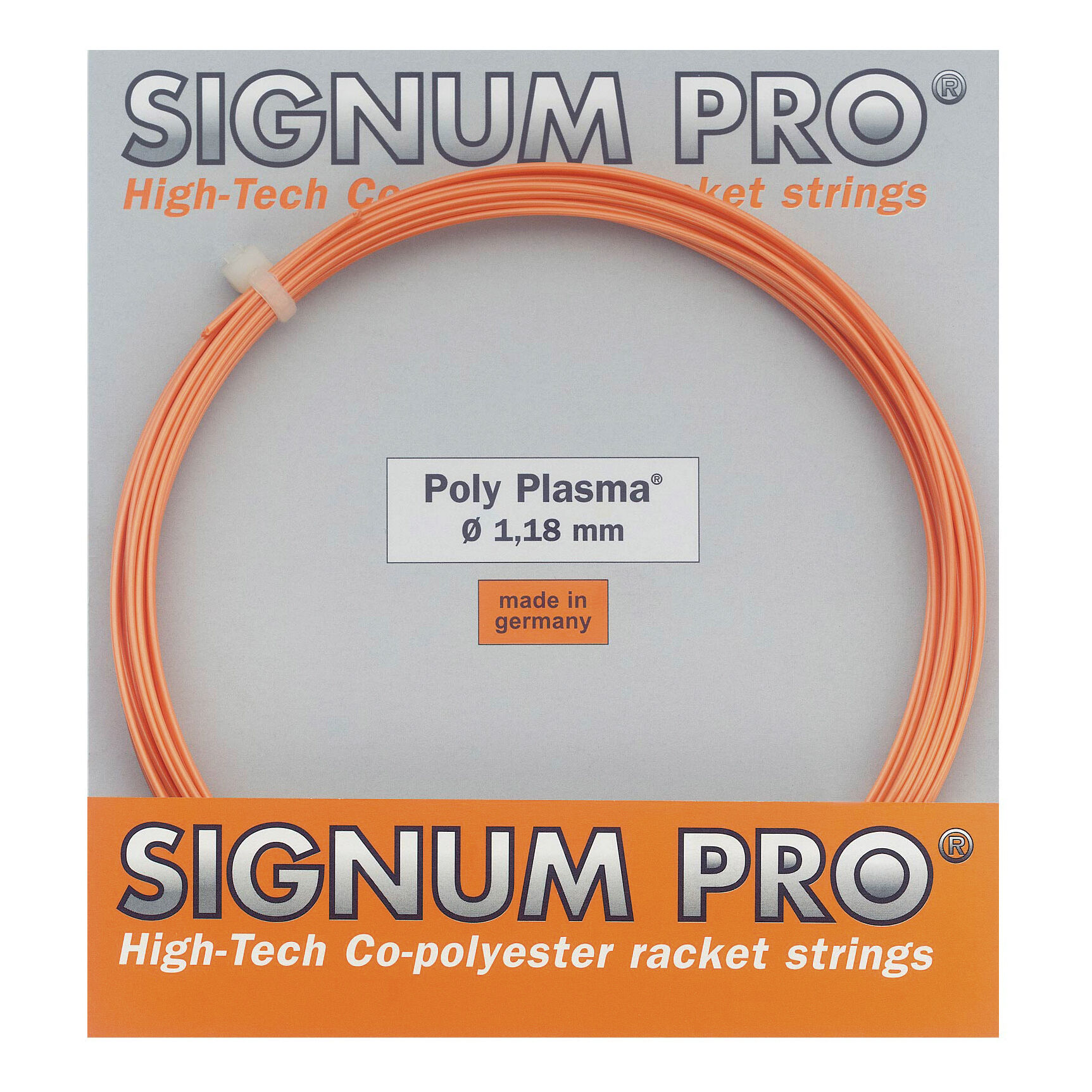 Poly Plasma Saitenset 12m - Orange