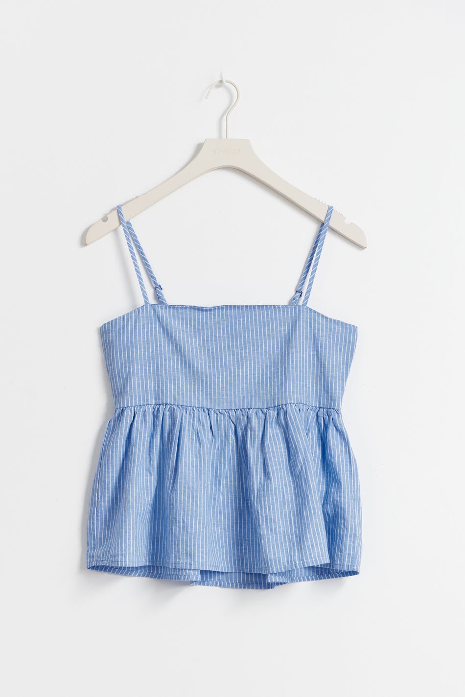 Linen blend singlet