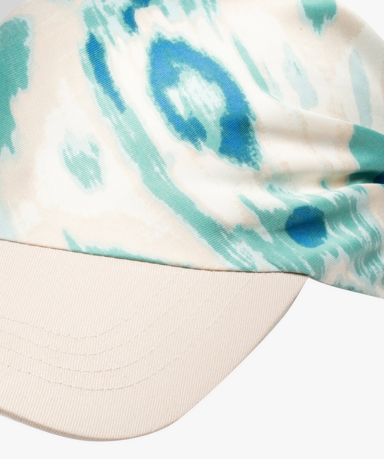 Foulard visière imprimé femme bleu | GEMO