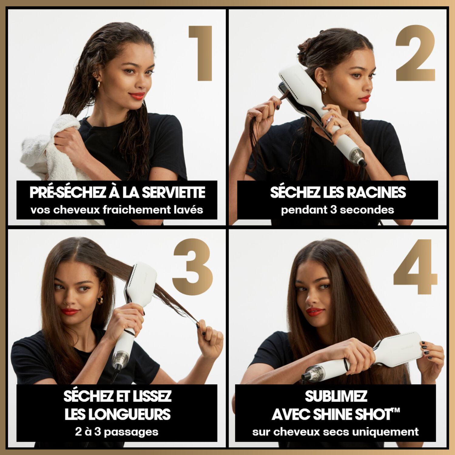 GHD Lisseur Séchant Duet Style Noir Lisseur 2-en-1