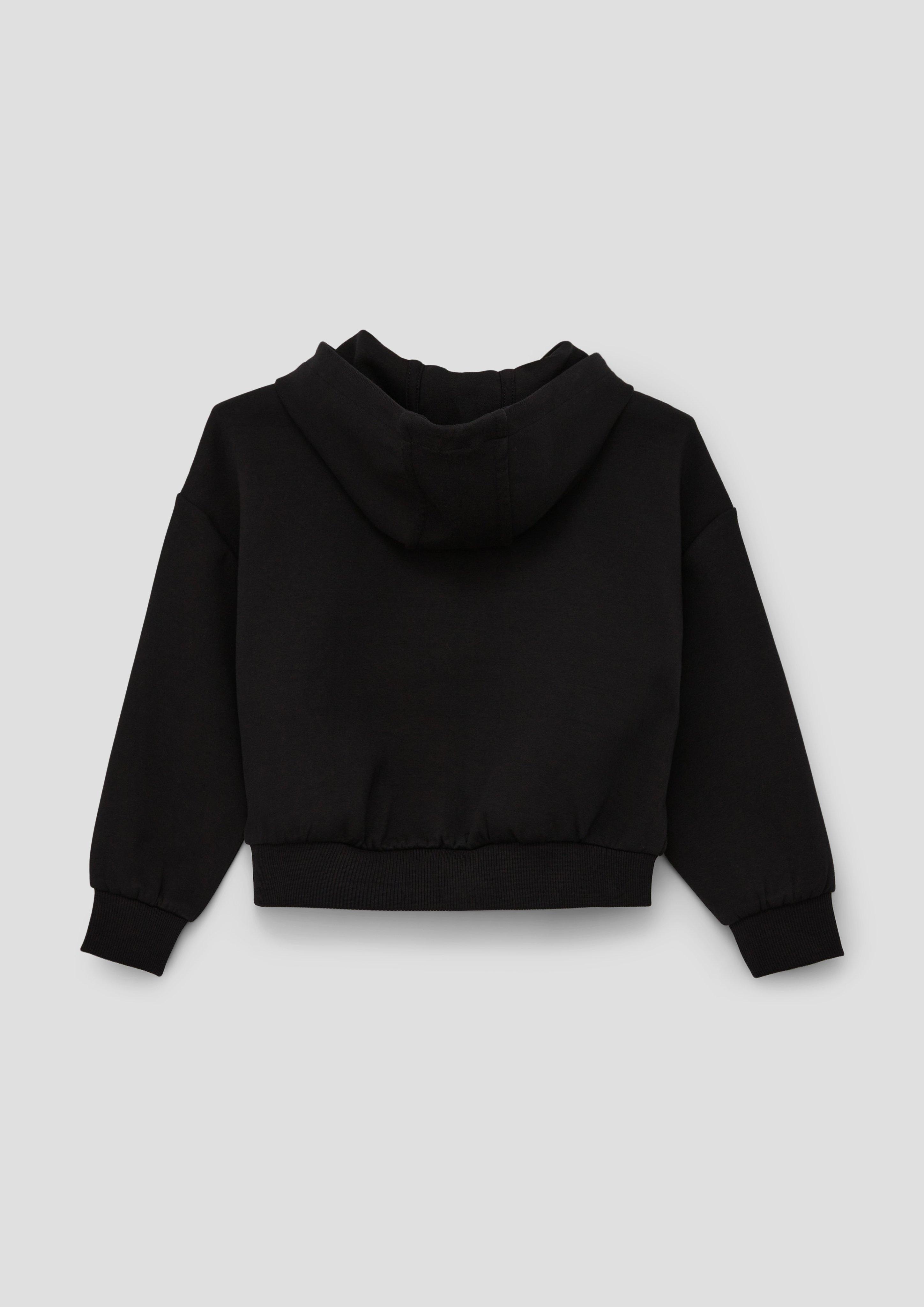 Sweatshirtjacke mit Pailletten  2137361-9999