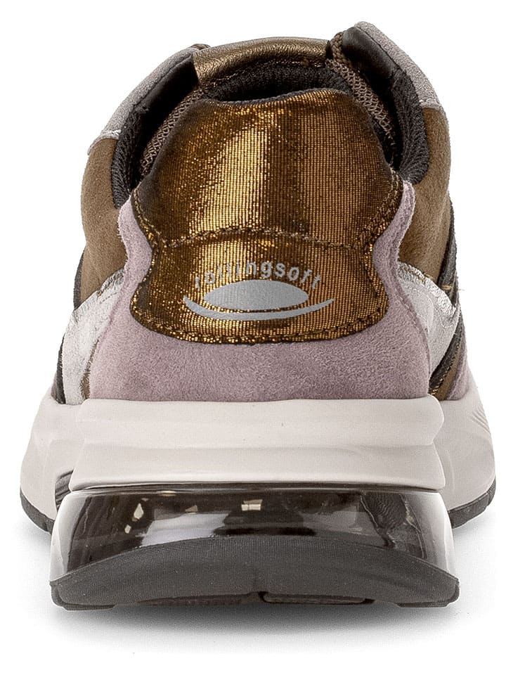 Gabor Sneakers in Rosa/ Braun günstig kaufen