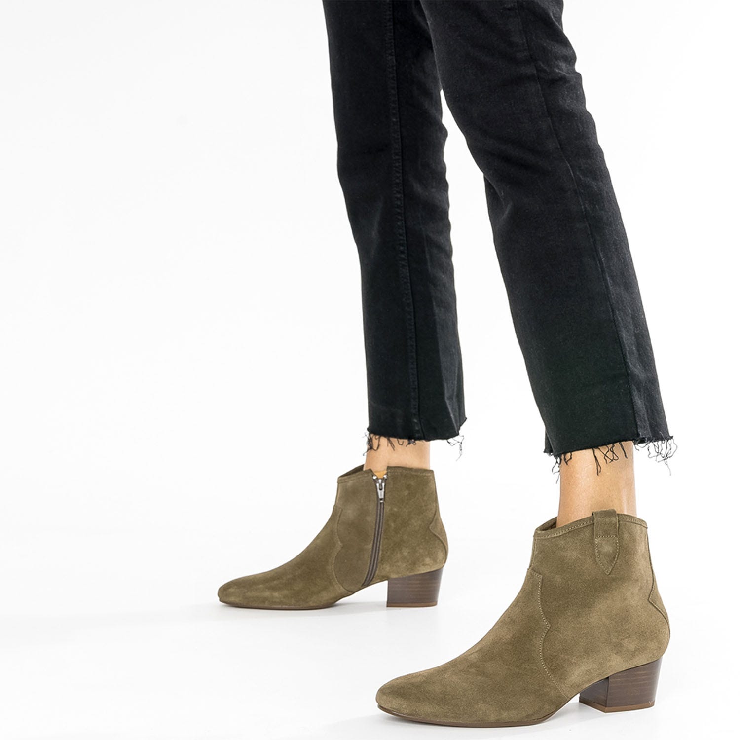 Boots western ERAM FLEX kaki éco-conçu