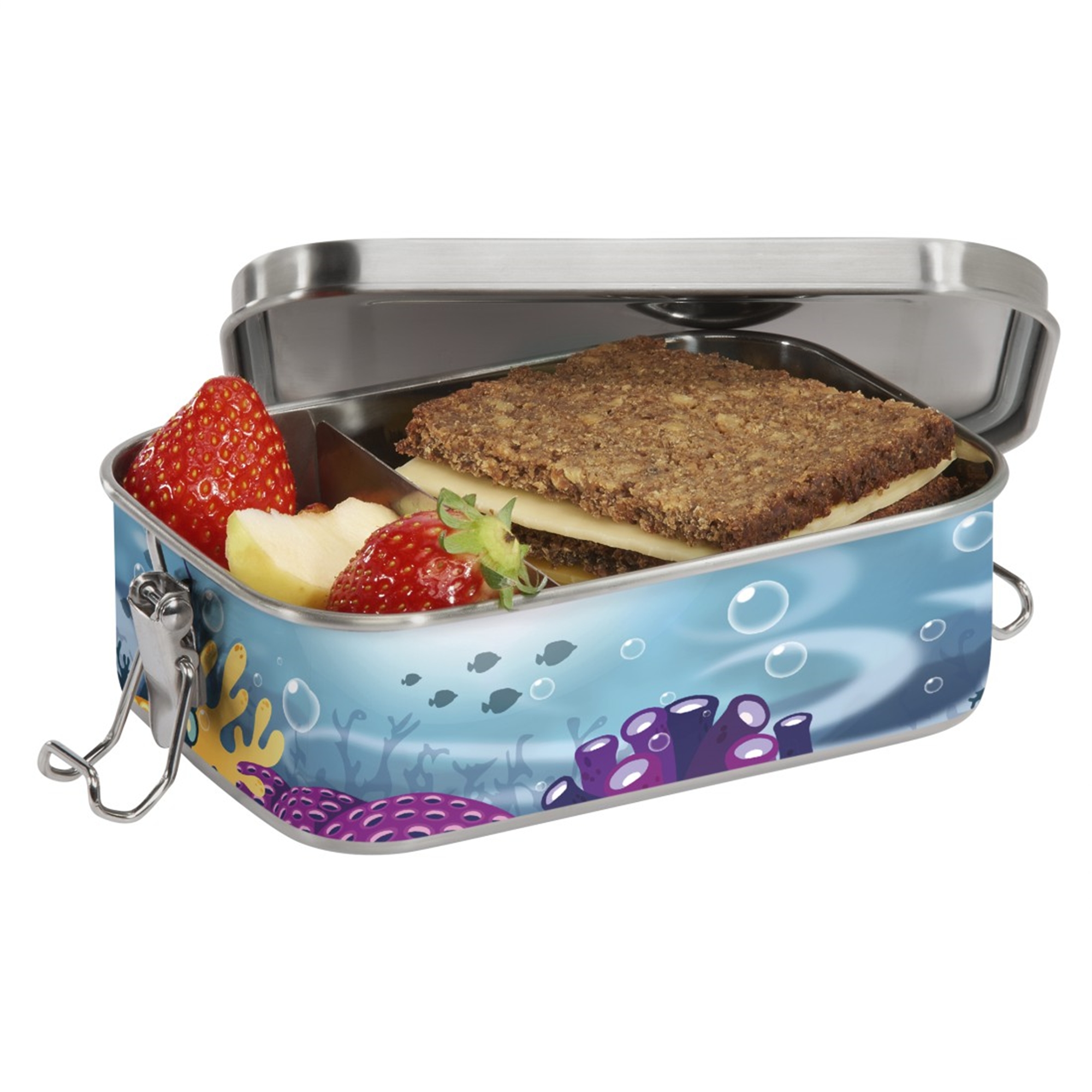 Edelstahl-Brotzeitbox