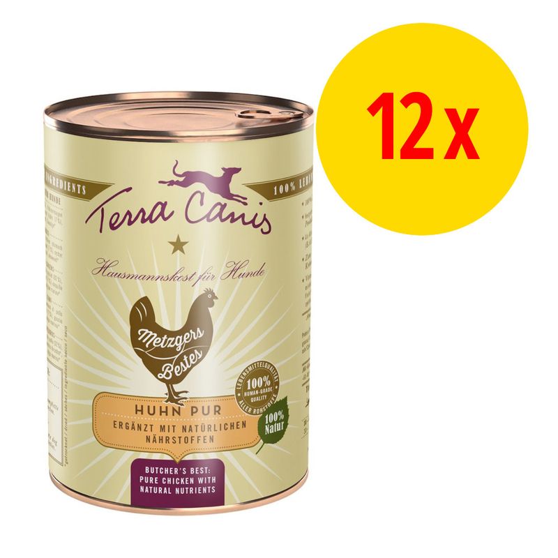 Sparpaket Terra Canis Metzgers Bestes 12 x 400 g