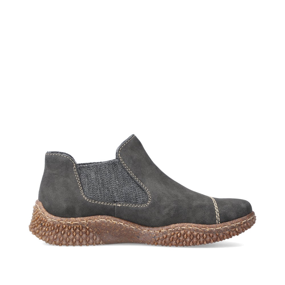 Rieker Damen Chelsea Boots anthrazit