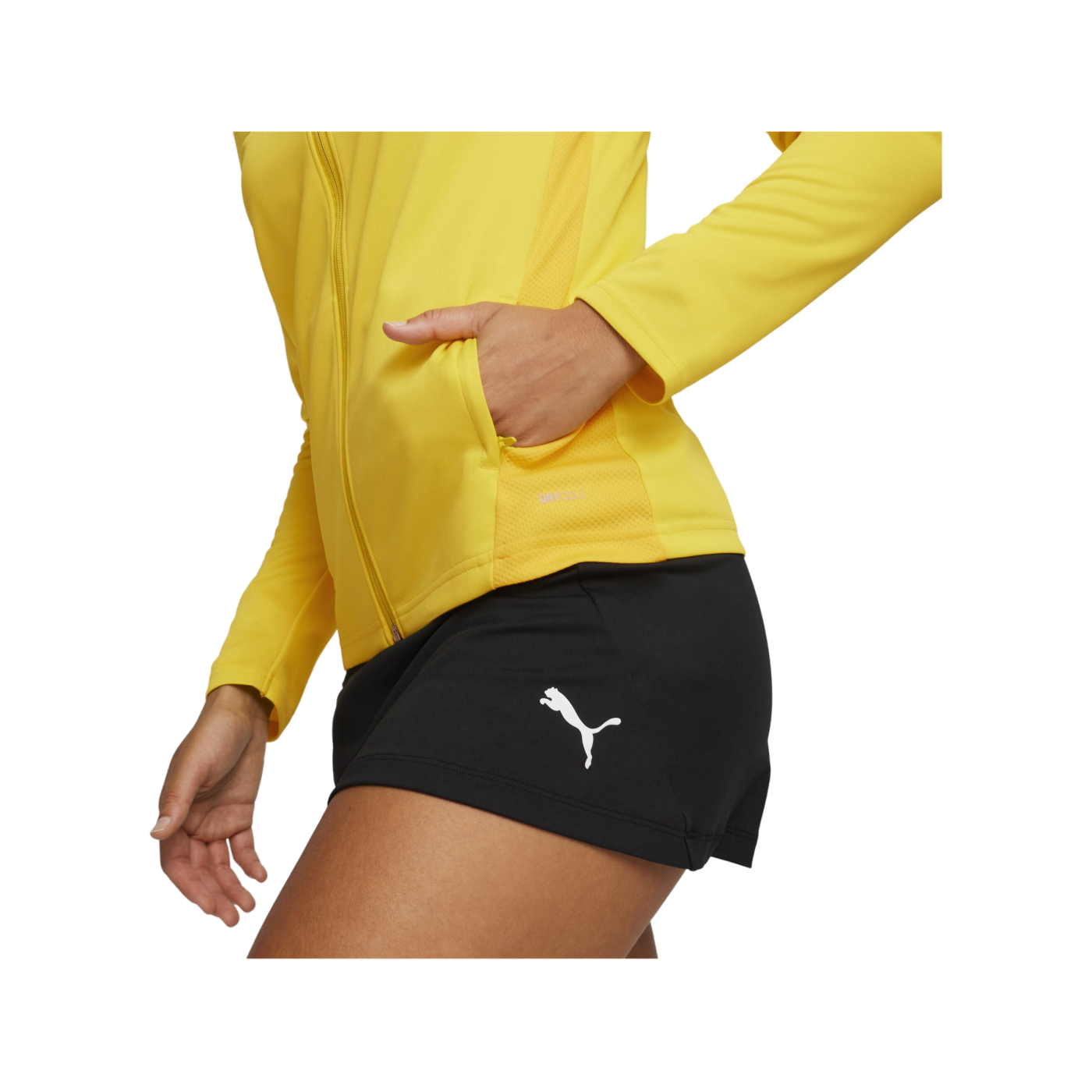 PUMA teamGOAL Trainingsjacke Damen Gelb F07