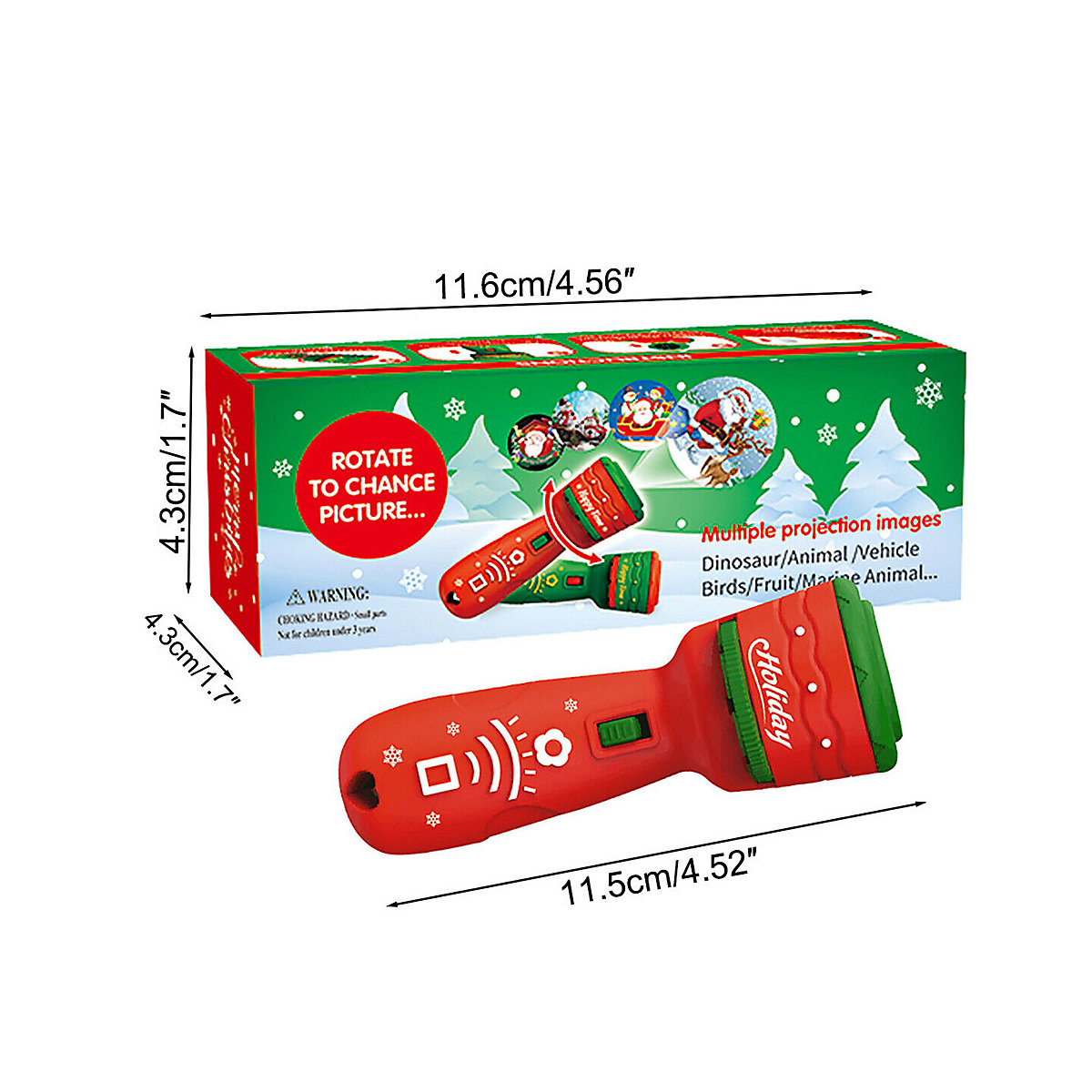 Weihnachten Projektorlampe Taschenlampe Spielzeug Für Kinder für Kinder