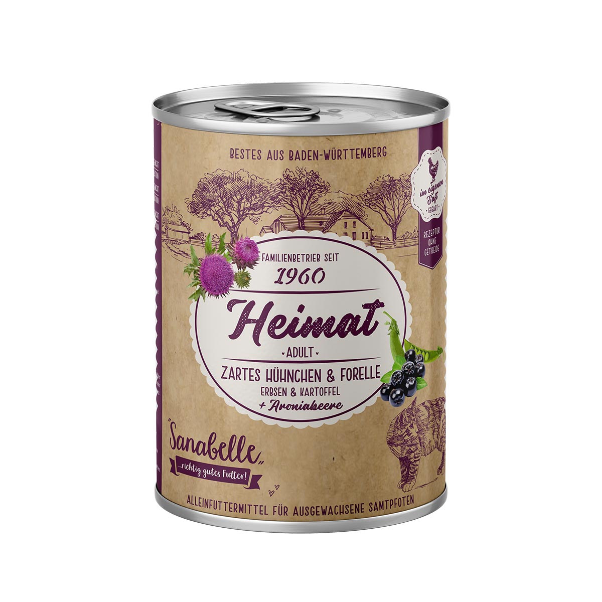 Sanabelle Heimat zartes Hühnchen & Forelle kaufen bei ZooRoyal