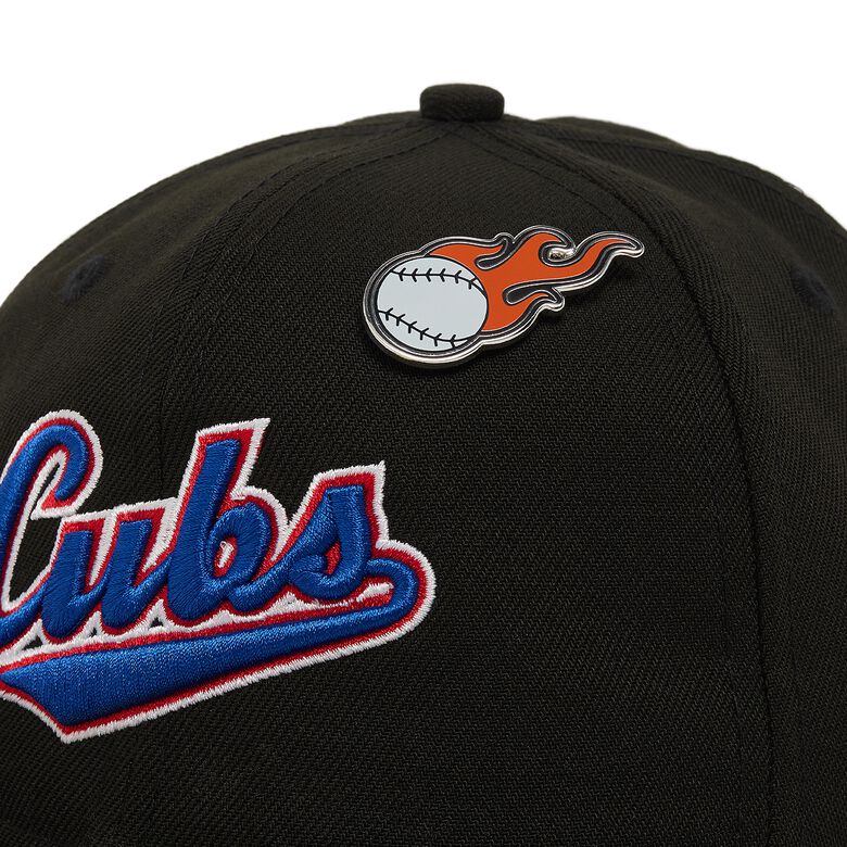 New Era MLB Coop Pin 59Fifty® Retro Crown Chicago Cubs Otc schwarz