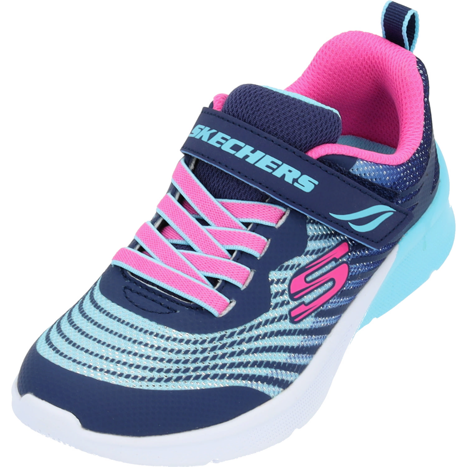 Skechers 302349L, Halbschuhe (Kinder), Kinder, Blau (Navy/Multi)