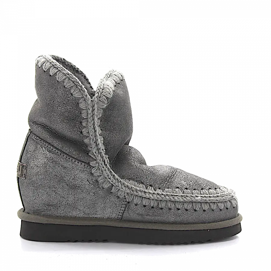 MOU - Stiefeletten gefüttert - grau